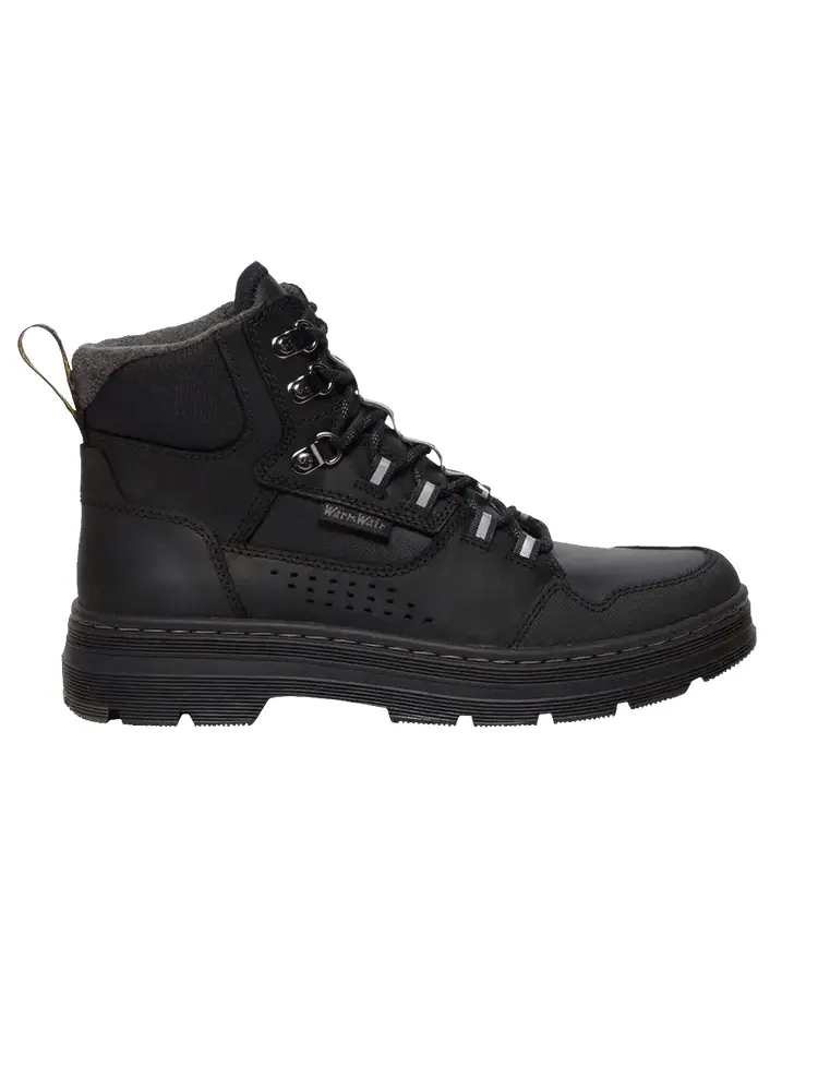 Ботинки мужские Dr. Martens Rilla зимние на шнуровке с перфорацией — изображение 1 из 1, черный