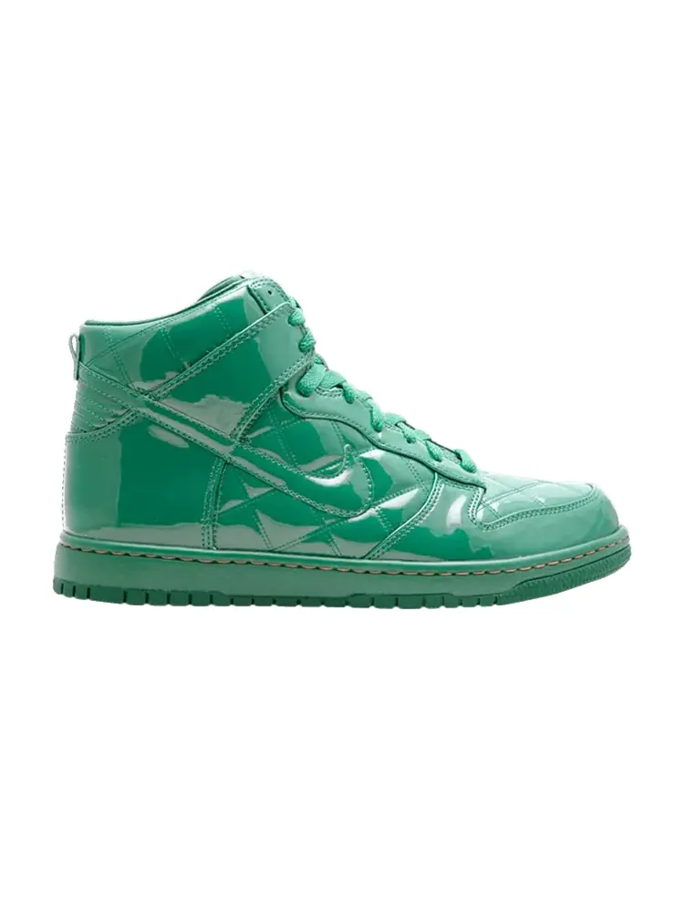 Кроссовки Nike Dunk High Supreme — изображение 1 из 1, зеленый