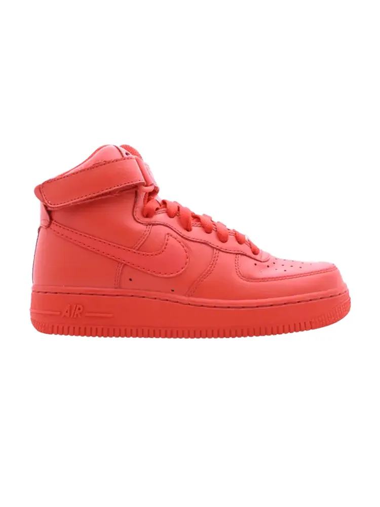 Кроссовки Nike W'S Air Force 1 High — изображение 1 из 1, красный/красный