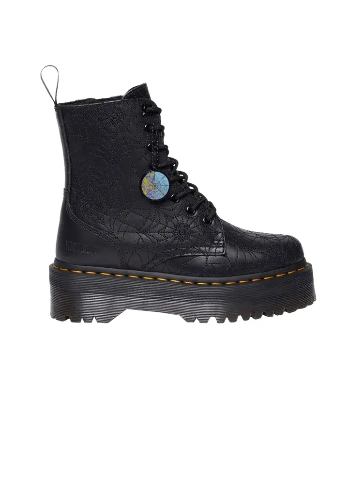 Ботинки Dr. Martens Wednesday x Jadon Boot, кожаные — изображение 1 из 1, черный