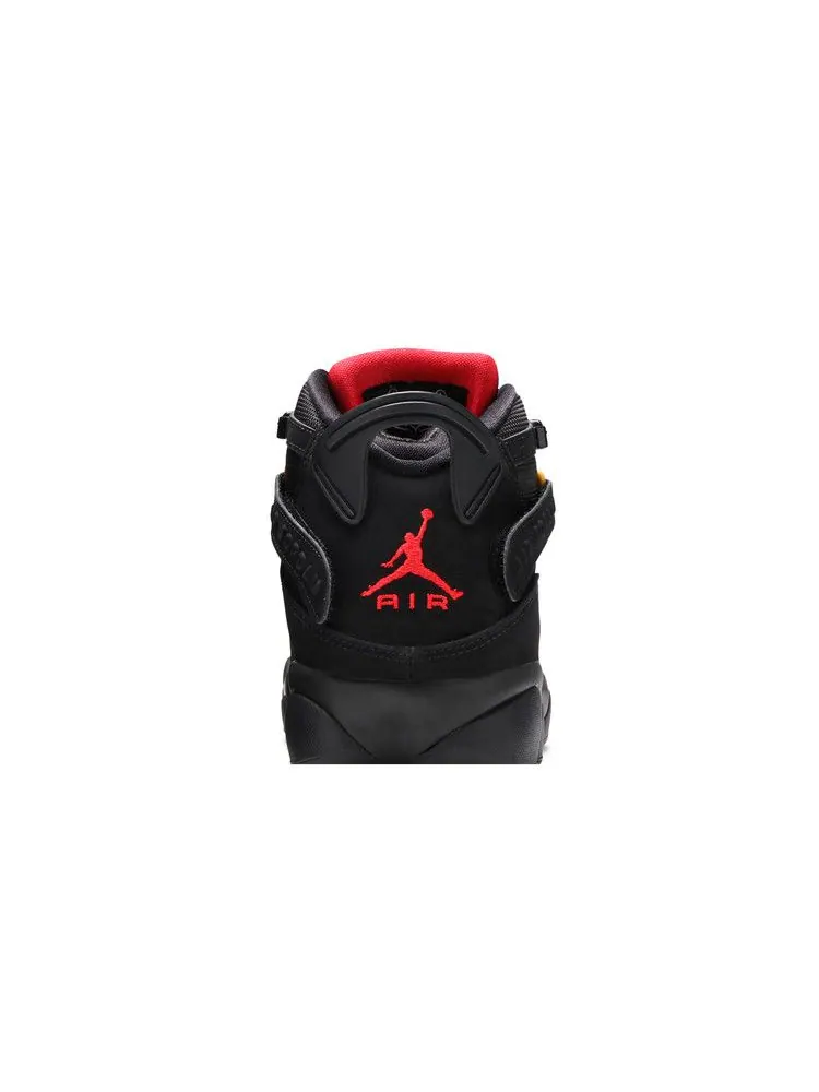 Кроссовки Air Jordan Jordan 6 Rings 'Black Red Sulfur' — изображение 8 из 9, черный/красный/темный