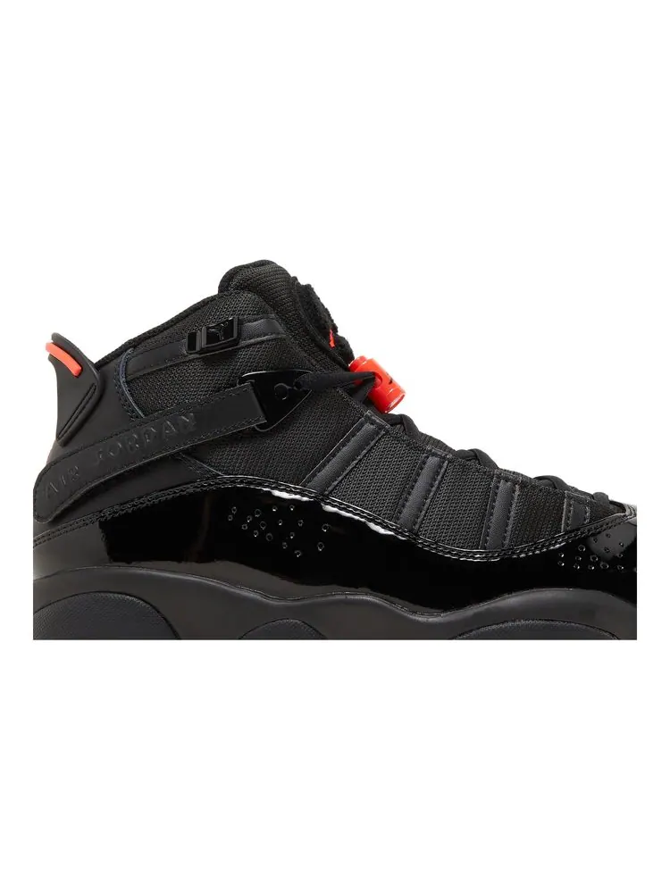 Кроссовки Jordan 6 Rings 'Black Infrared' — изображение 2 из 8, черный