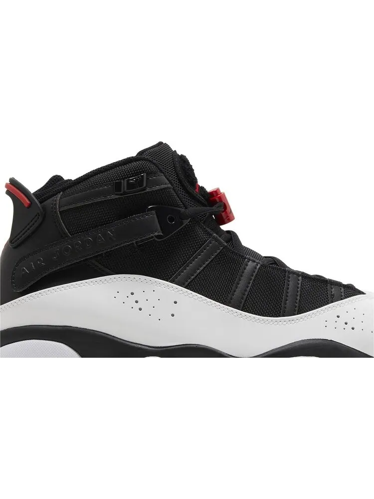 Кроссовки Jordan 6 Rings 'Black Varsity Red' — изображение 2 из 4, черный
