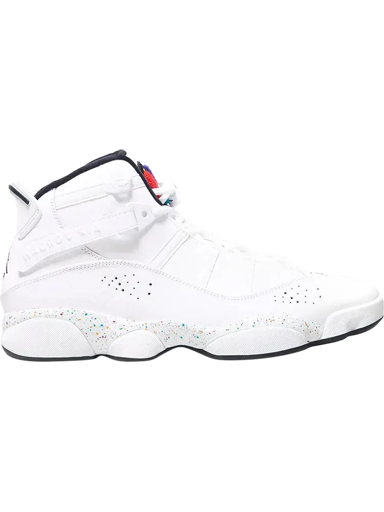 Кроссовки Jordan 6 Rings Paint Splatter — изображение 1 из 1, белый