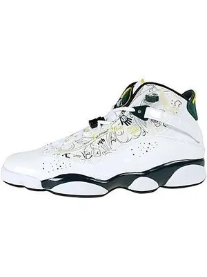 Кроссовки Air Jordan 6 Rings 'Seattle' — изображение 2 из 3, белый