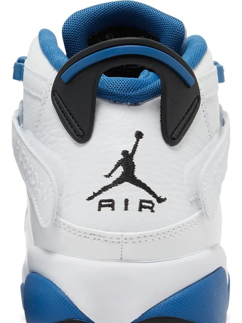 Кроссовки Jordan 6 Rings White Dark Marina Blue — изображение 7 из 8, белый