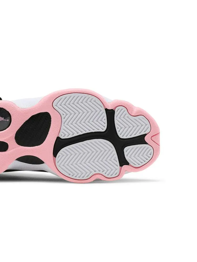 Кроссовки Air Jordan Jordan 6 Rings GS 'Black Arctic Punch' — изображение 6 из 9, черный//белый