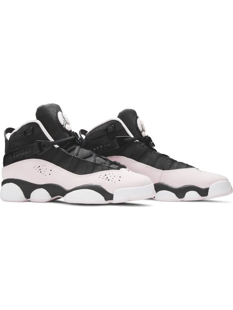 Кроссовки Jordan 6 Rings GS Black Pink Foam — изображение 8 из 8, черный