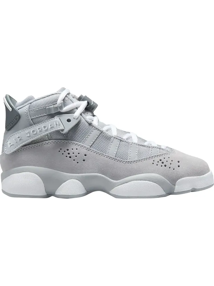 Кроссовки Jordan 6 Rings GS 'Wolf Grey' — изображение 1 из 1, серый