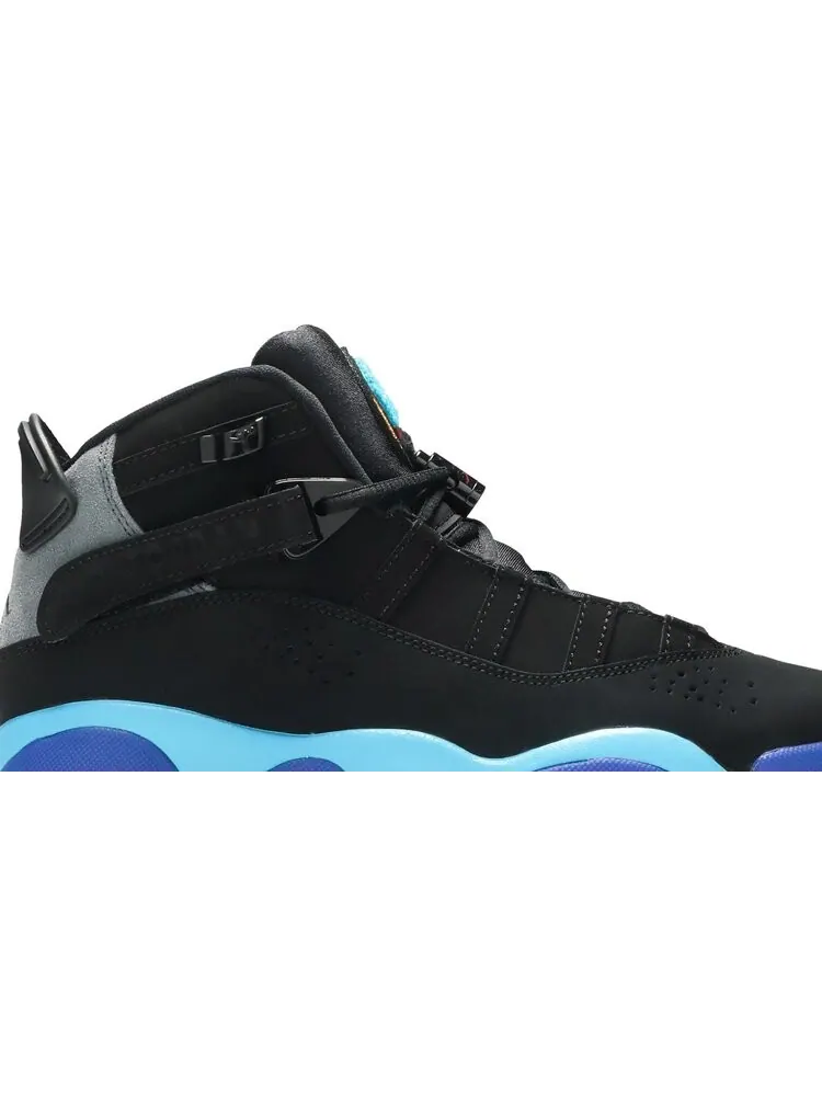 Кроссовки Jordan 6 Rings GS Aqua — изображение 2 из 8, черный