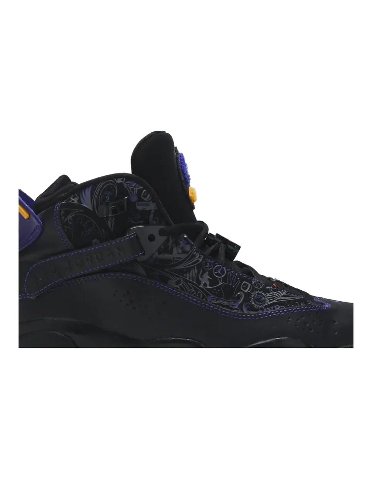 Кроссовки Air Jordan 6 Rings GS — изображение 2 из 4, черный