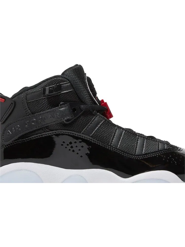 Кроссовки Jordan 6 Rings GS Black Gym Red — изображение 2 из 8, черный