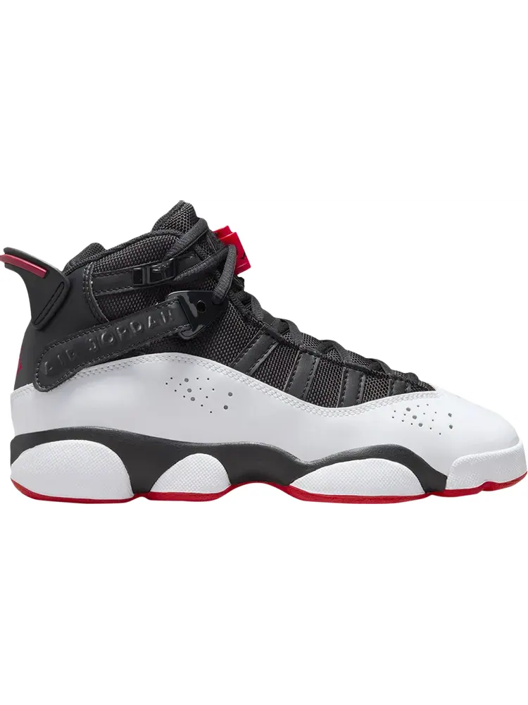 Кроссовки Jordan 6 Rings GS 'Black Varsity Red' — изображение 1 из 1, черный