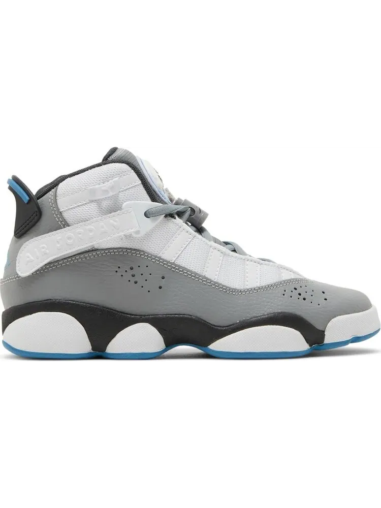 Кроссовки Jordan 6 Rings GS White Particle Grey — изображение 1 из 8, белый