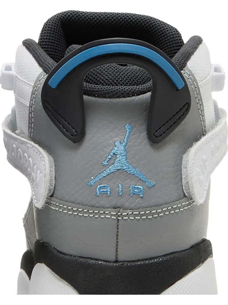 Кроссовки Jordan 6 Rings GS White Particle Grey — изображение 7 из 8, белый