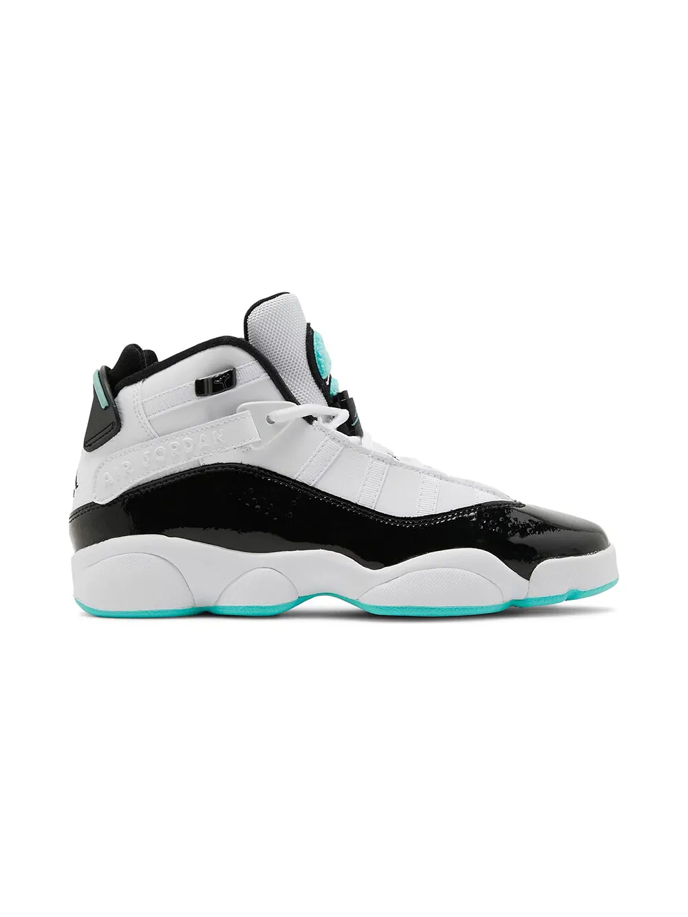 Кроссовки Nike Jordan 6 Rings GS — изображение 1 из 4, белый/черный/голубой