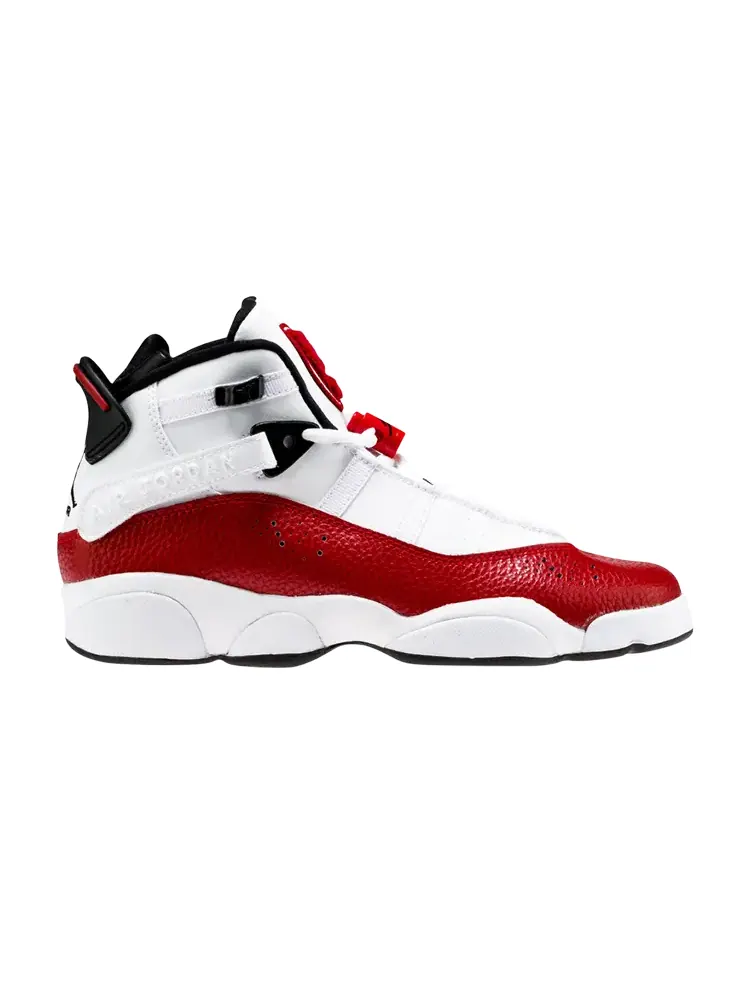 Кроссовки Air Jordan Jordan 6 Rings GS 'White Red' — изображение 1 из 1, белый
