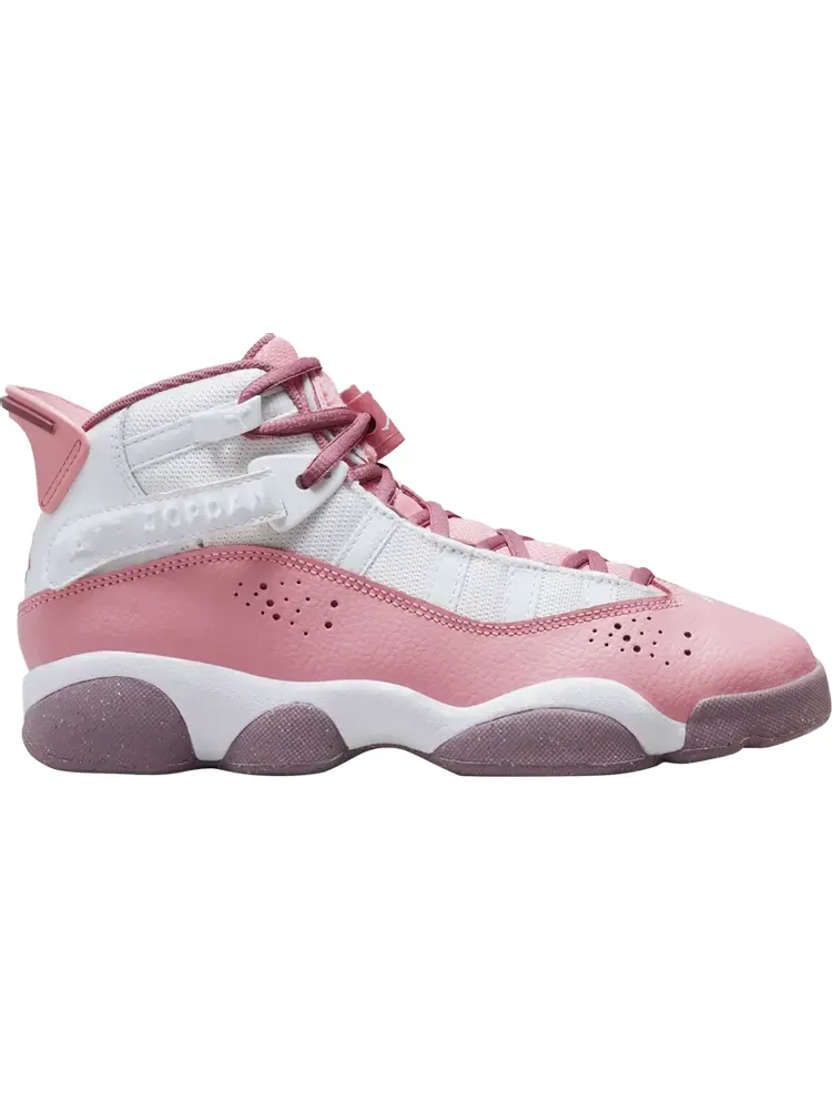 Кроссовки Jordan 6 Rings GS 'Coral Chalk' — изображение 1 из 1, розовый