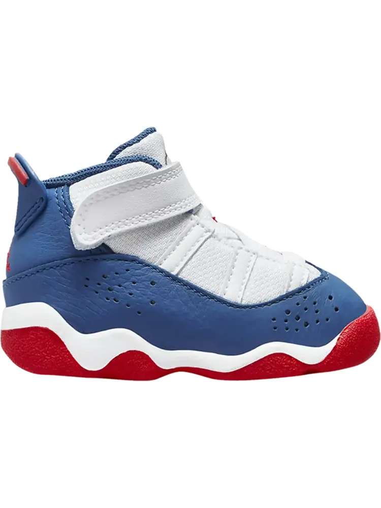 Кроссовки Jordan 6 Rings TD White True Blue — изображение 1 из 1, синий