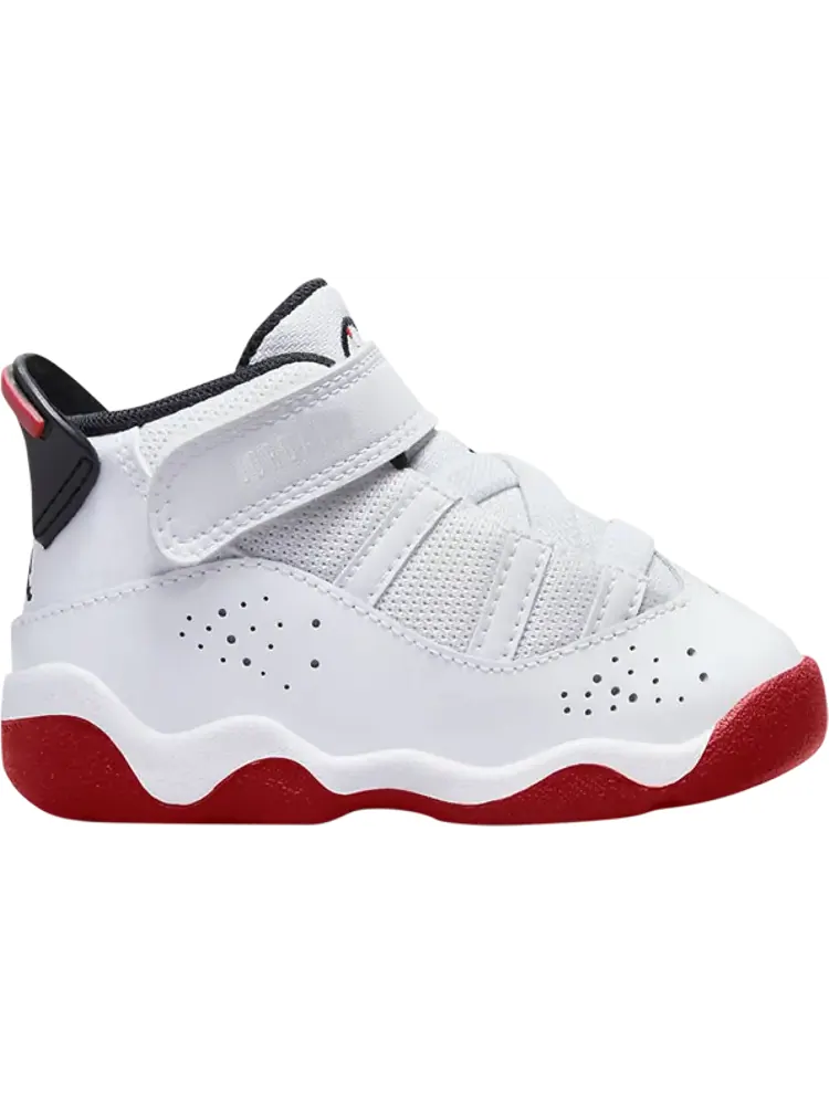 Кроссовки Jordan 6 Rings TD White University Red — изображение 1 из 1, белый