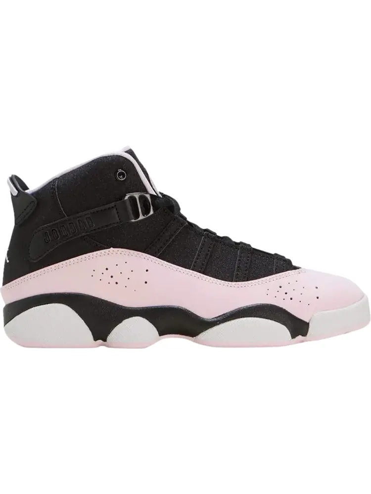 Кроссовки Jordan 6 Rings PS Black Pink Foam — изображение 1 из 1, черный