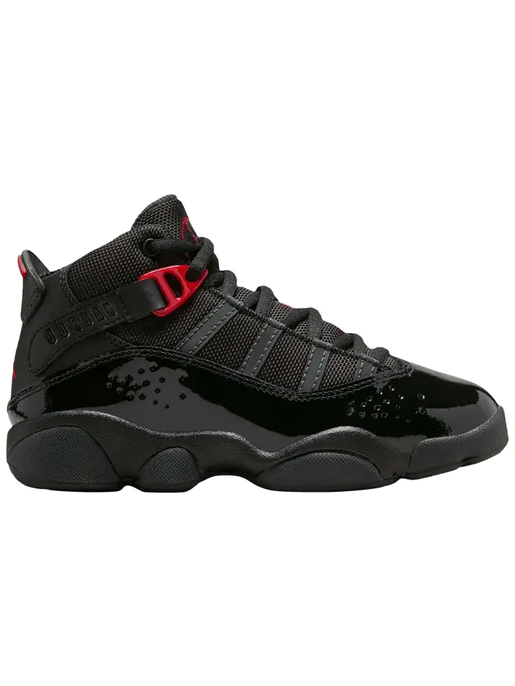 Кроссовки Air Jordan Jordan 6 Rings PS 'Anthracite Fire Red' — изображение 1 из 1, красный