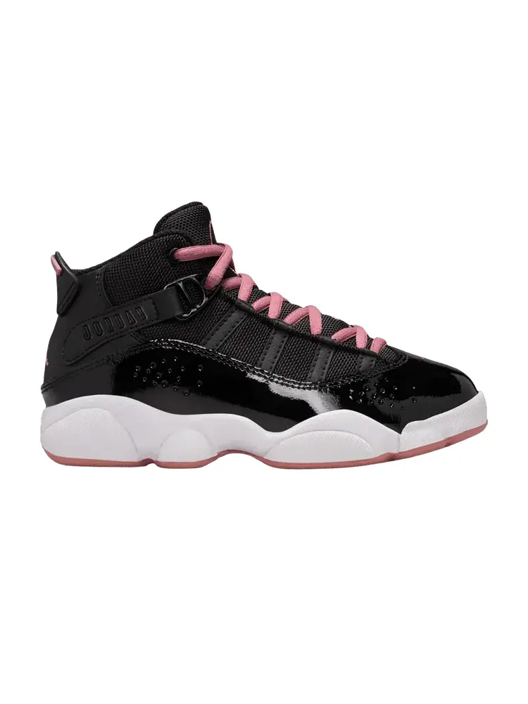 Кроссовки Jordan 6 Rings PS 'Black Rust Pink' — изображение 1 из 1, черный розовый