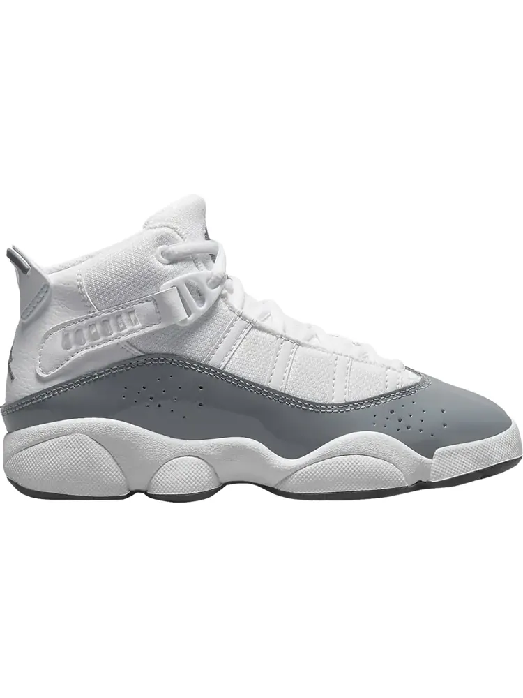 Кроссовки Jordan 6 Rings PS White Cool Grey — изображение 1 из 1, белый