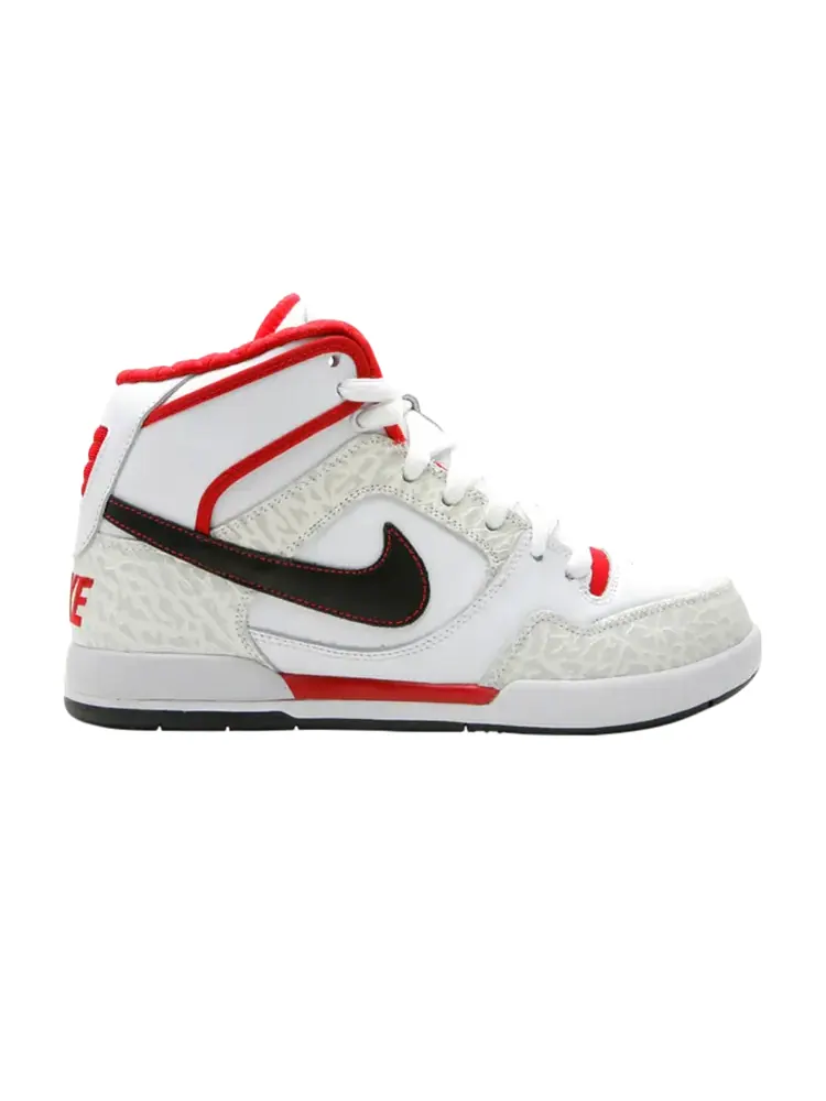 Кроссовки Nike Paul Rodriguez 2 Zoom Air High 'White Varsity Red' — изображение 1 из 4, белый