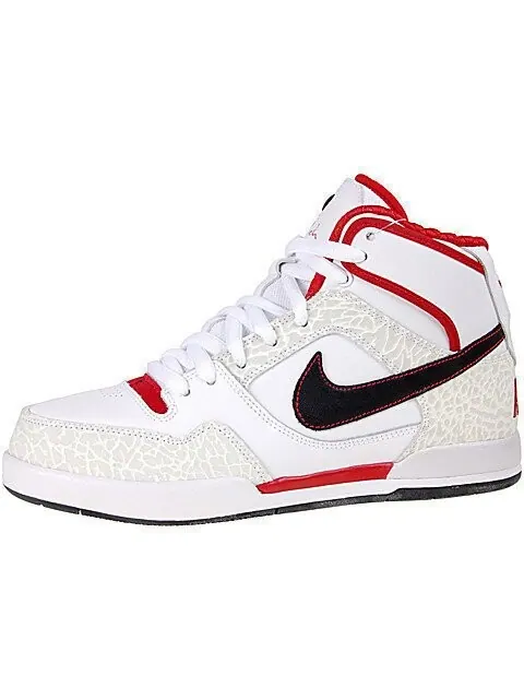 Кроссовки Nike Paul Rodriguez 2 Zoom Air High 'White Varsity Red' — изображение 2 из 4, белый
