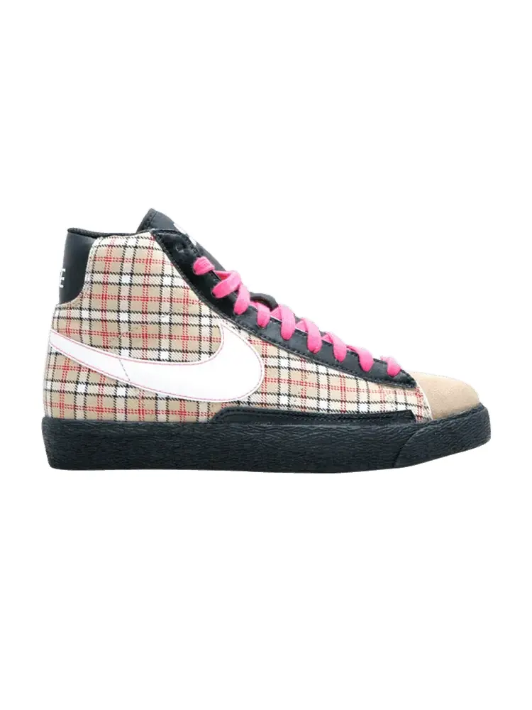 Кроссовки Nike Blazer Mid Gs — изображение 1 из 1, черный/белый