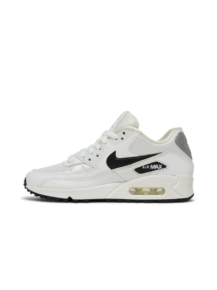 Кроссовки Nike Wmns Air Max 90 'White Silver' — изображение 3 из 4, белый