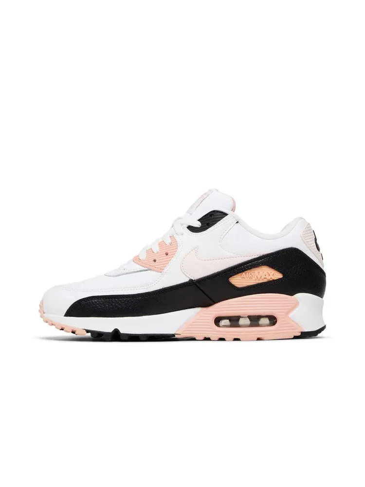 Кроссовки Nike Wmns Air Max 90 'Soft Pink' — изображение 4 из 9, белый/розовый/черный