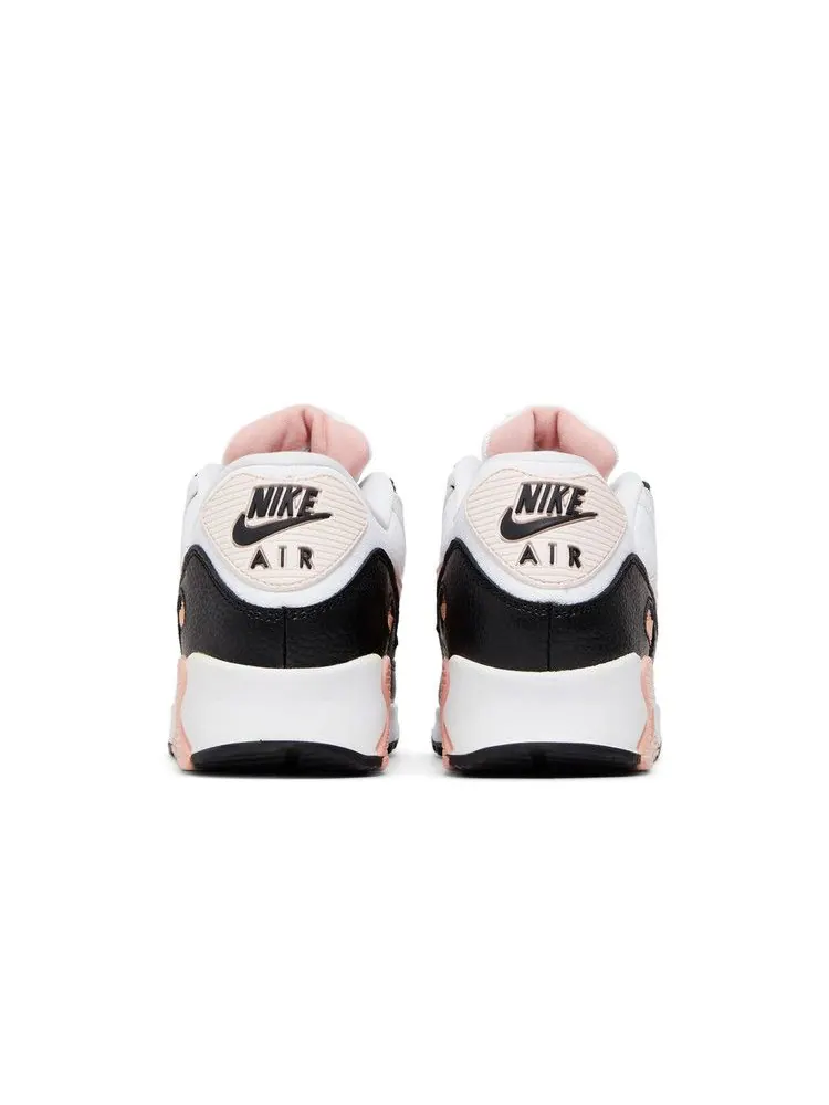 Кроссовки Nike Wmns Air Max 90 'Soft Pink' — изображение 7 из 9, белый/розовый/черный