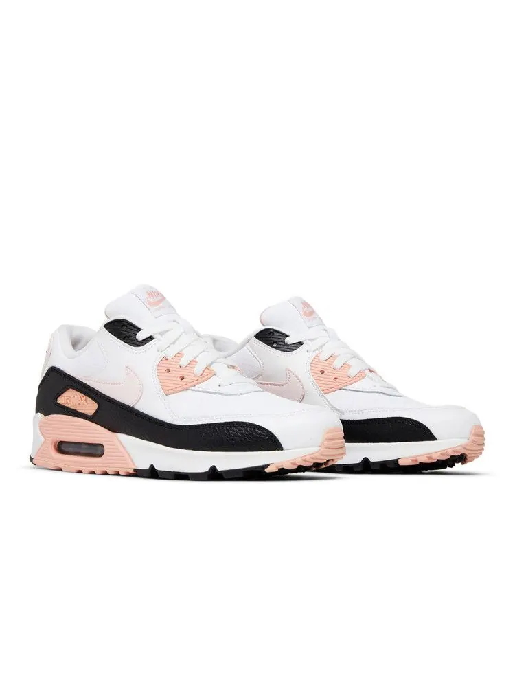 Кроссовки Nike Wmns Air Max 90 'Soft Pink' — изображение 9 из 9, белый/розовый/черный