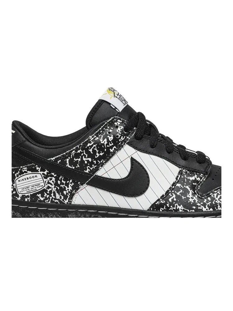 Кроссовки Nike Dunk Low Premium GS 'Nikebook' — изображение 2 из 4, черный