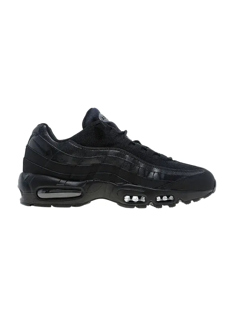 Кроссовки Nike Air Max 95 'Triple Black' — изображение 1 из 1, черный/черный