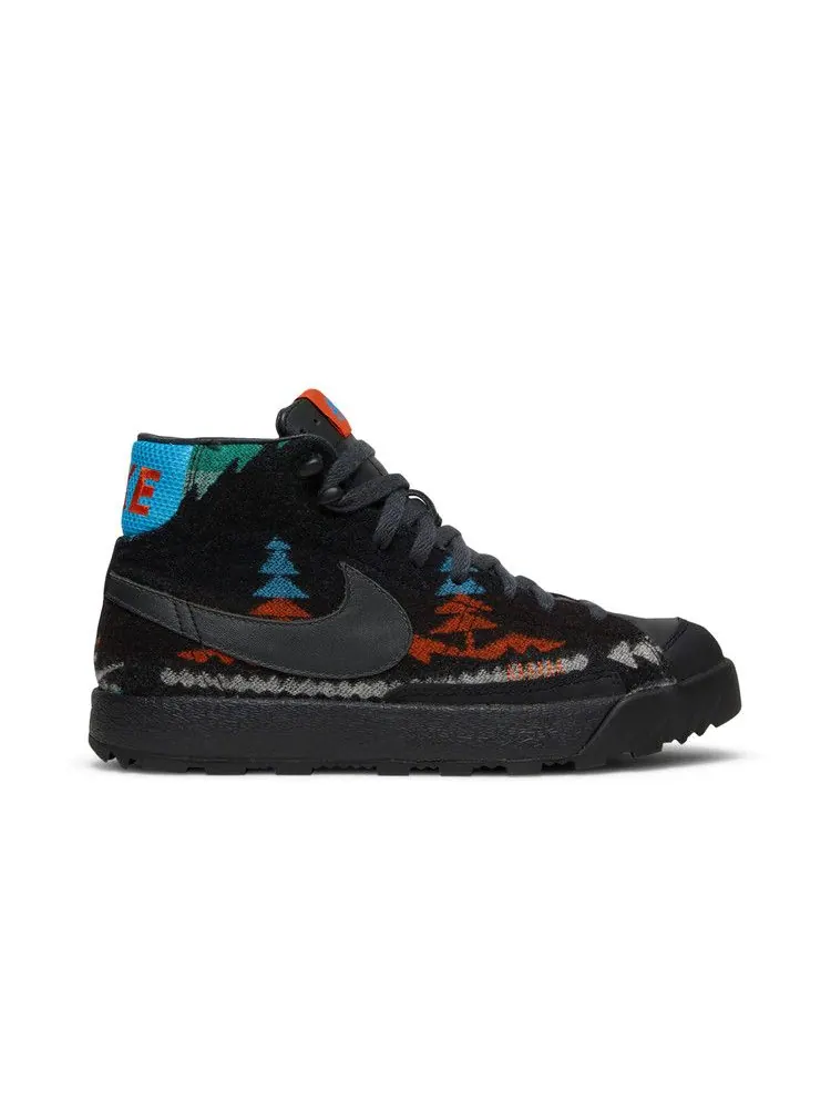 Кроссовки Nike Air Blazer ACG Mid Le, Pendleton — изображение 1 из 8, черный