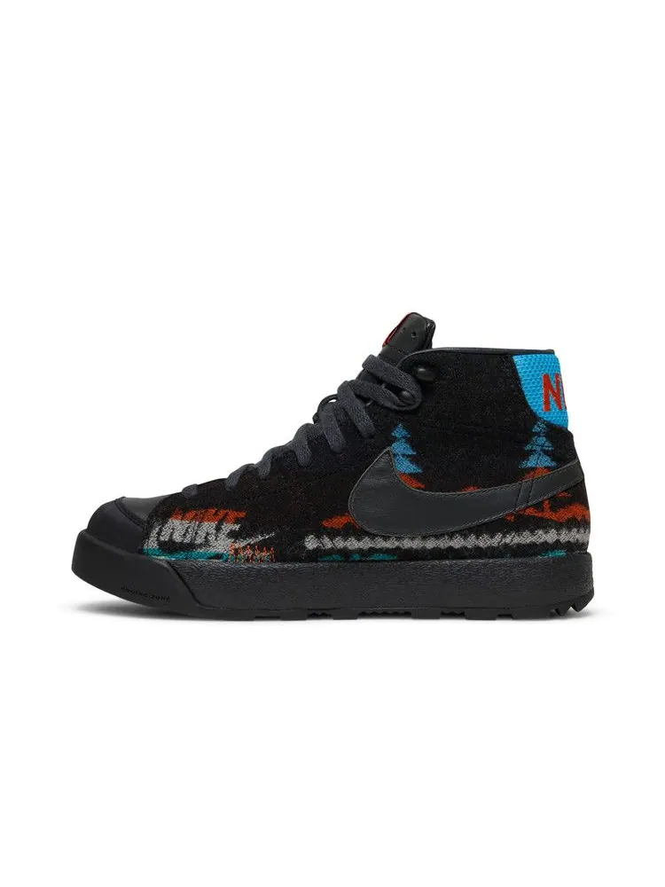 Кроссовки Nike Air Blazer ACG Mid Le, Pendleton — изображение 3 из 8, черный