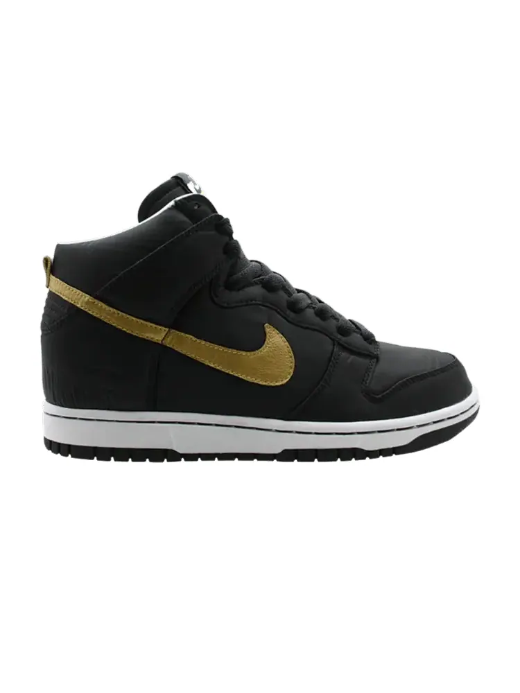 Кроссовки Nike Dunk High Nylon — изображение 1 из 1, черный