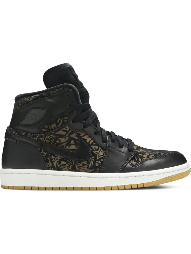 Кроссовки Air Jordan 1 Retro Hi Premier Laser — изображение 1 из 8, черный