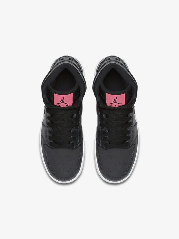 Кроссовки Air Jordan 1 Retro High GS 'Black Pink' — изображение 3 из 4, черный