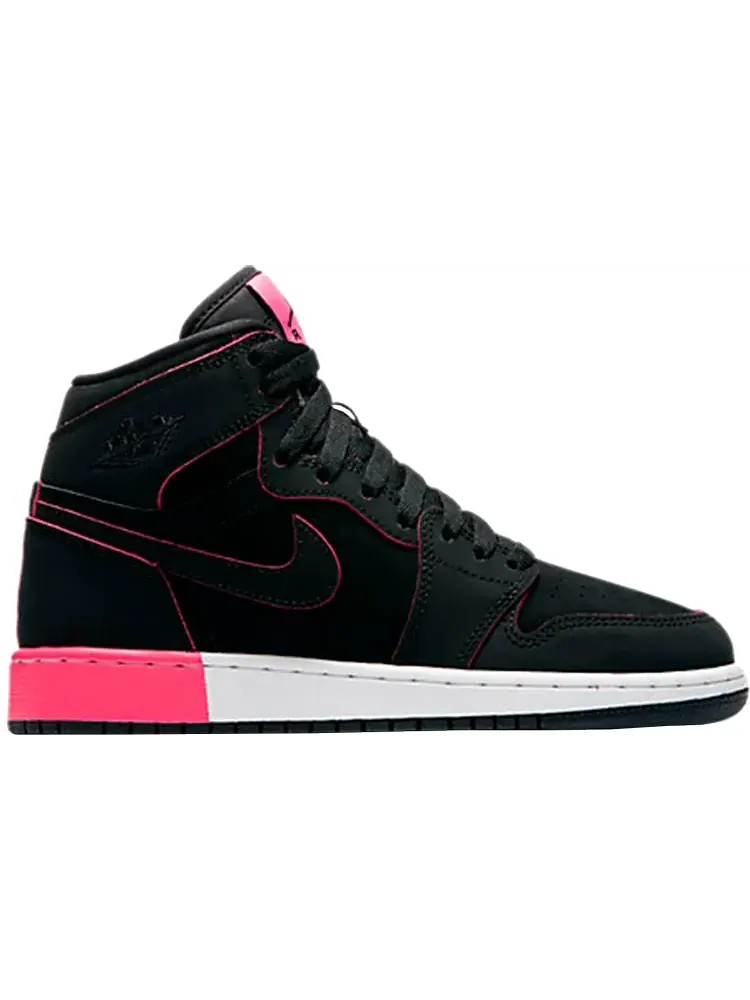 Кроссовки Air Jordan 1 Retro High GG Black Hyper Pink — изображение 1 из 6, черный