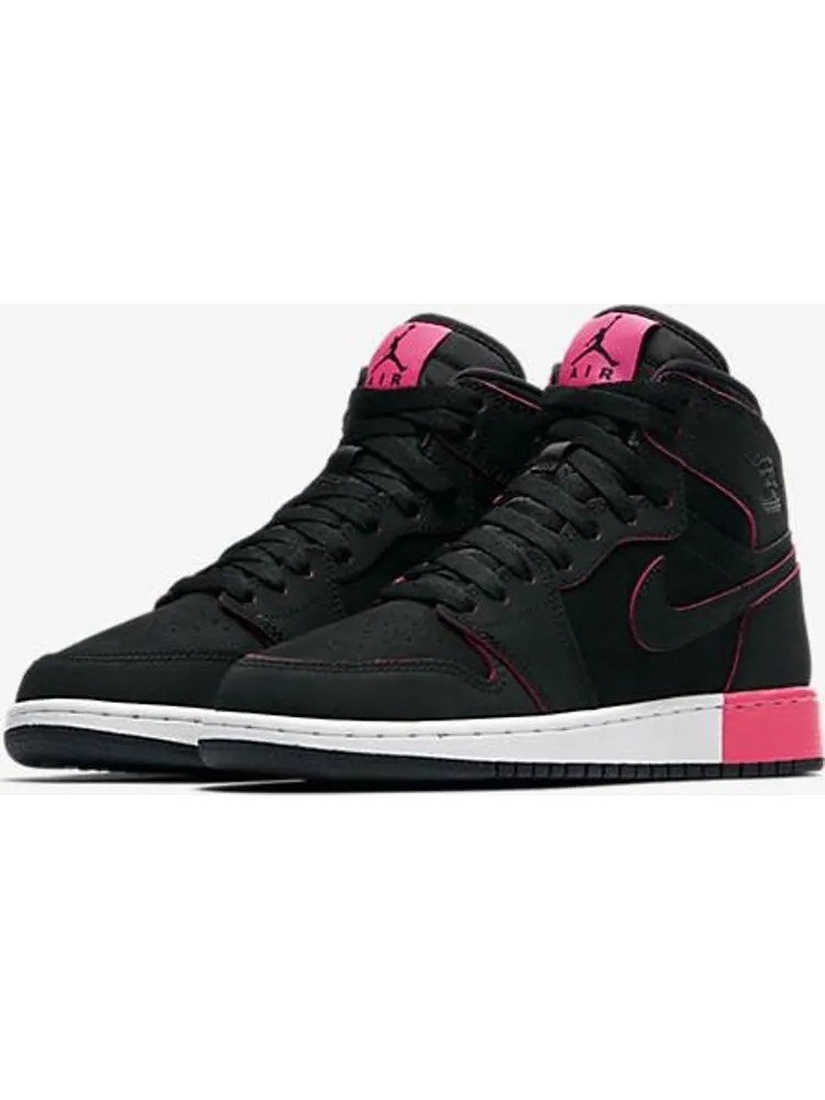 Кроссовки Air Jordan 1 Retro High GG Black Hyper Pink — изображение 2 из 6, черный