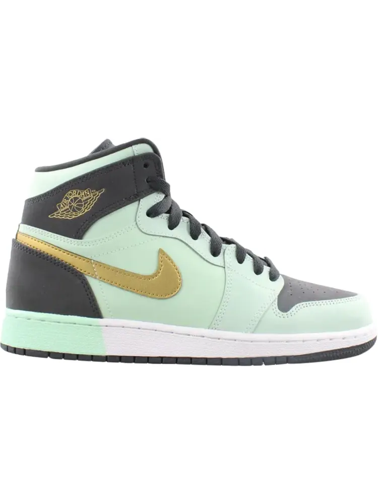 Кроссовки Air Jordan 1 Retro High GS Mint Foam — изображение 1 из 1, бирюзовый