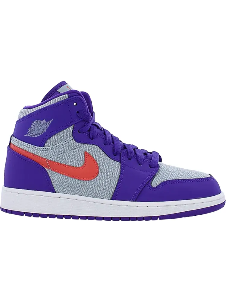 Кроссовки Air Jordan 1 Retro High GG Fierce Purple — изображение 1 из 1, серый