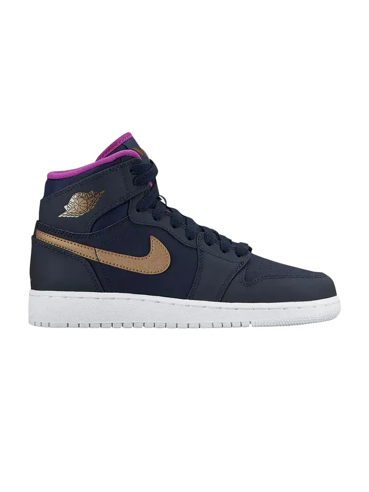 Кроссовки Air Jordan 1 Retro High GG 'Maya Moore' — изображение 1 из 4, синий