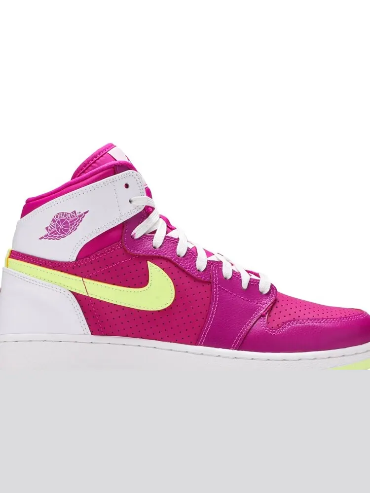 Кроссовки Air Jordan 1 Retro High GG 'Fuchsia Flash' — изображение 2 из 4, фиолетовый