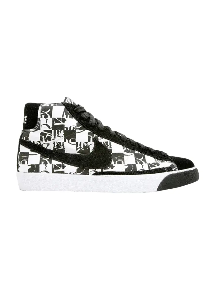 Кроссовки Nike Blazer High Premium Tz, Stussy X Neighborhood — изображение 1 из 1, белый