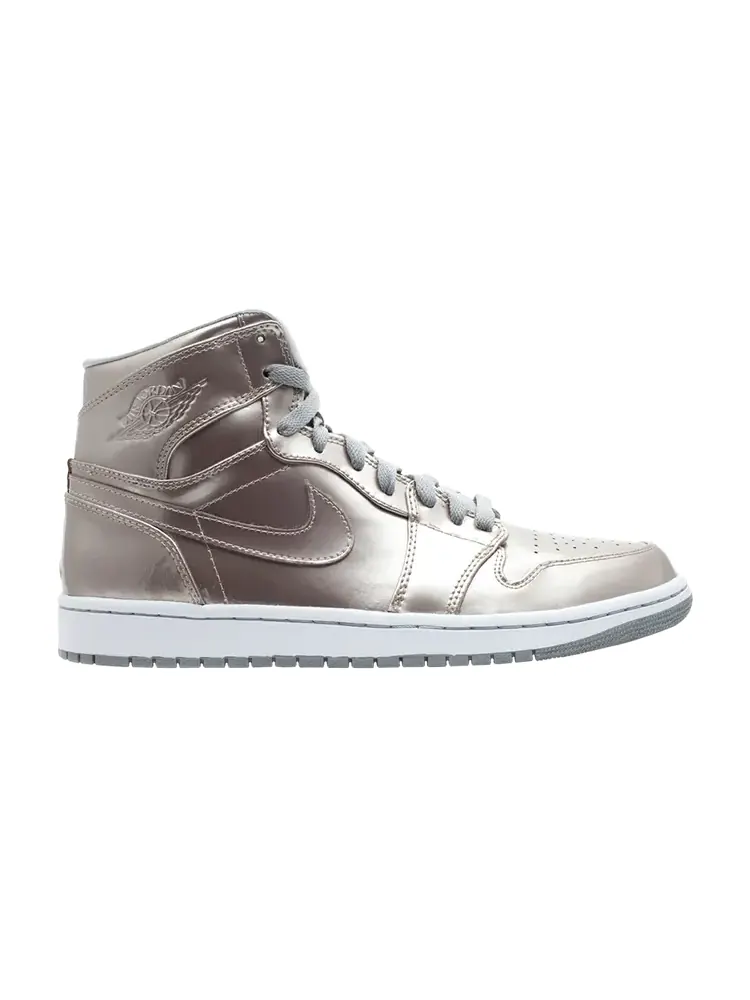 Кроссовки Air Jordan 1 Retro High 'Zinc' — изображение 1 из 1, серебряный